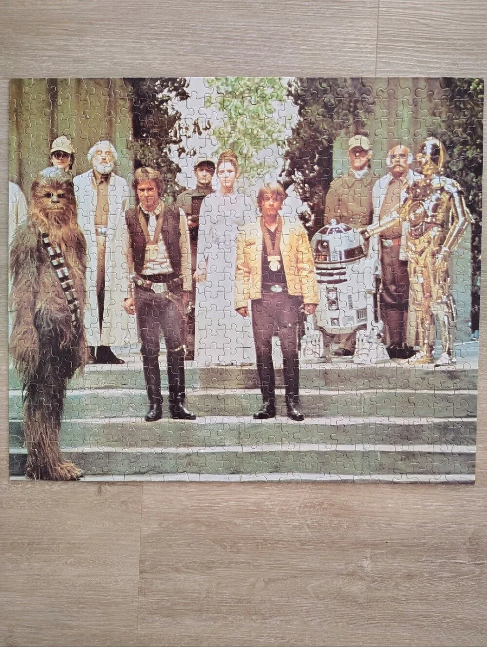 TWO Vintage Kenner Star Wars Jigsaw 500 Piece Puzzles from 1977 - Complete!
